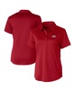 Women's Cardinal Louisiana Ragin' Cajuns Prospect Textured Stretch Polo Top