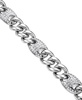 Men's Cubic Zirconia Mariner & Curb Link Bracelet 