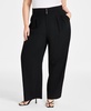Trendy Plus Size Wide-Leg Pants, Exclusively at Macy's