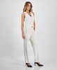 Women's Pinstriped Straight-Leg Pants, Exclusively at Macy's