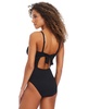 Women's Pucker Up Keyhole One-Piece Swimsuit, Exclusively at Macy's