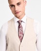 Men's Slim-Fit Linen Suit Vest, Exclusively at Macy's