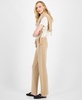 Women's Wide-Leg Pull-On Knit Pants 