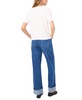 Women's Crewneck Ribbed Roomy-Fit T-Shirt