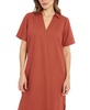 Women's Spread-Collar Short-Sleeve Dress