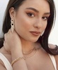 Dancing Crystal Chain Fringe Earrings