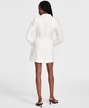 Women's Long-Sleeve Buckle Blazer Dress, Exclusively at Macy's