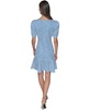 Women's Tweed Puff-Sleeve Square-Neck Sheath Dress