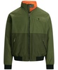 Men's Color-Blocked Raglan-Sleeve Jacket