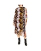 Plus Size Mesh Miranda Print Dress