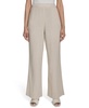 Women's Elastic-Back Mid-Rise Wide-Leg Pants
