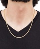 Miami Cuban Link 22" Chain Necklace (3mm) in 14k Gold
