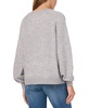 Women's Crewneck Raglan Puff-Sleeve Sweater