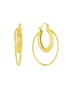 Double Row Hoop Earrings
