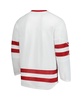 Men's White Wisconsin Badgers Replica Hockey Jersey