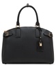 Belted Curved with Convertible Strap Satchel Bag