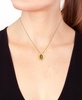 EFFY® Citrine (2 ct. t.w.) & Diamond (3/8 ct. t.w.) 18" Pendant Necklace in 14k Gold