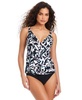 Women's Opposites Attract Tankini Top & High-Waist Bottoms 