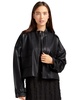 Women's Reload Draped Leather Look Jacket