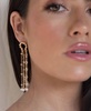 Imitation Pearly Gates Earrings in 18K Gold Plating 