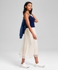 Women's Pull-On Tiered Tulle Midi Skirt, Exclusively at Macy's 