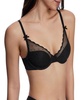 Women's Siren Lightly Lined Dotted Lace Underwire Bra
