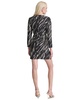 Women's Round-Neck Long-Sleeve Side-Knot Dress