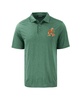 Men's Green Miami Hurricanes Coastline Epic Comfort Eco Polo