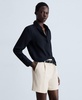 Women's High-Waisted Suit Shorts