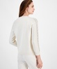 Women's Embellished Cable-Knit Sweater