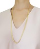 30" Open Curb Link Chain Necklace (4-5/8mm) in Solid 14k Gold