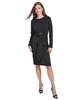 Women's Belted Sheath Dress