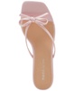 Charlotte Kitten-Heel Bow Dress Sandals
