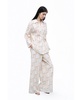 Women's Belted Embroidered Jacket