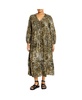 Plus Size Gaia Print Dress