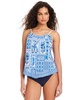 Women's Sea Life Tankini Top & High Waist Bottoms 