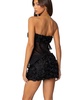 Womens Nya Asymmetric Chiffon Flower Top