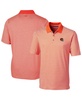 Men's Cincinnati Bengals Helmet Forge Tonal Stripe Stretch Polo