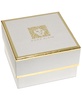 Gold-Tone Multicolor Flower Cross Pin