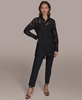 Women's Geo Burnout Button-Front Tunic