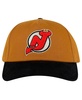 Men's Tan/Black New Jersey Devils Burnett Adjustable Hat