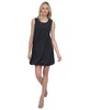 Women's Scoop-Neck Sleeveless Bubble-Hem Dress