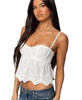 Womens Emme Eyelet Corset