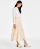 Women's Pull-On Lace Midi Skirt