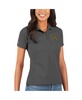 Women's Charcoal Baylor Bears Legacy Pique Polo