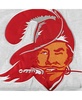 Men's Tampa Bay Buccaneers Heather Gray Historic Logo Gridiron Lace-Up Pullover Hoodie