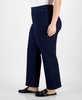 Plus Size High-Rise Pull-On Flare-Leg Jeans