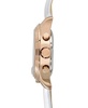 Katherine Women's Chronograph White Leather Strap Watch 40mm