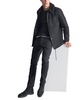 Men's Fleece-Lined Snap-Front Cotton Jacket