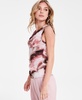 Women's Sleeveless Watercolor Mesh Top, Exclusively at Macy's 